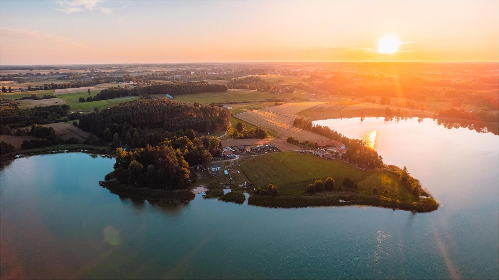 Domki Nad Jeziorem - Zalesie 7D Zalesie (Olsztyn) Exterior foto