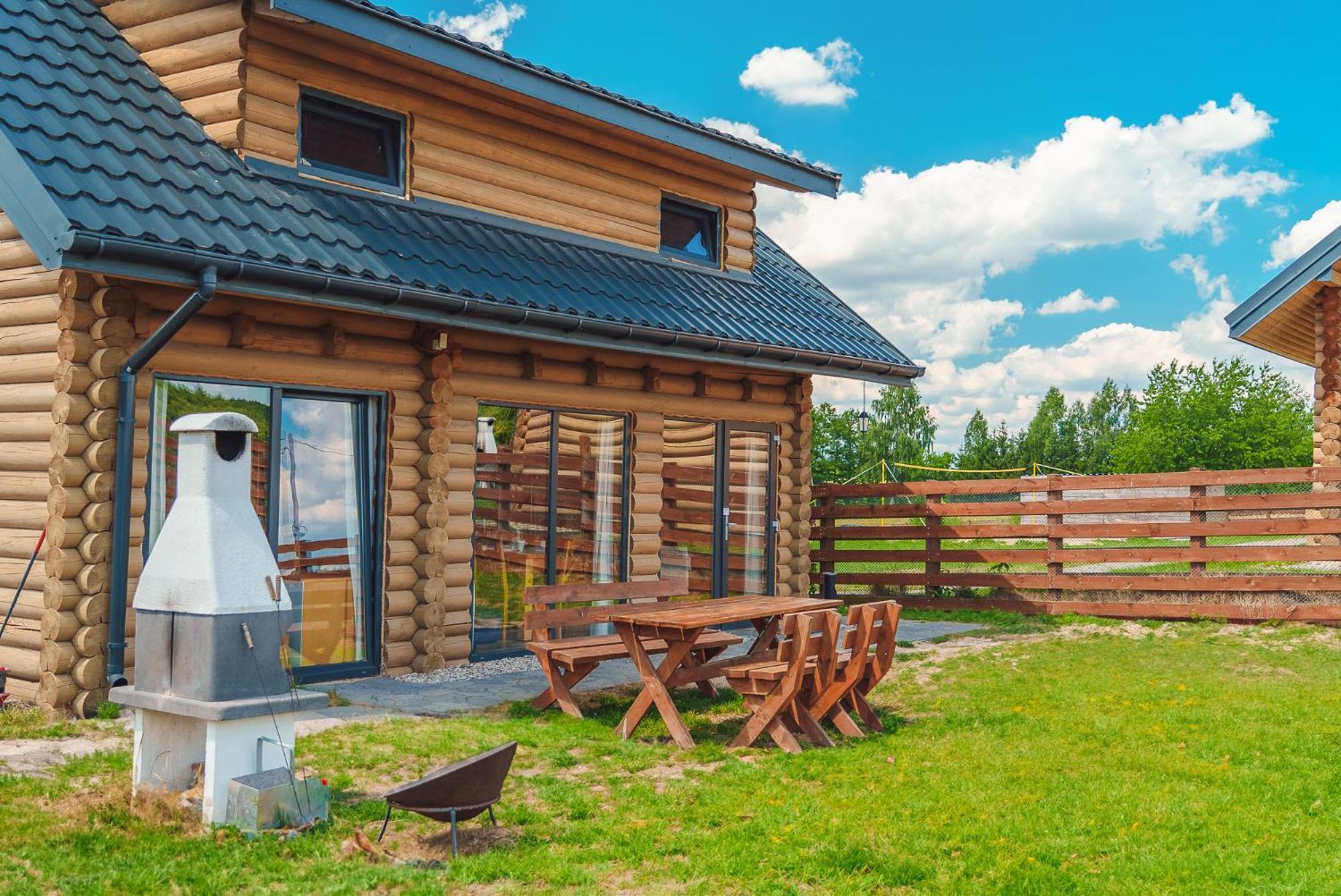 Domki Nad Jeziorem - Zalesie 7D Zalesie (Olsztyn) Exterior foto